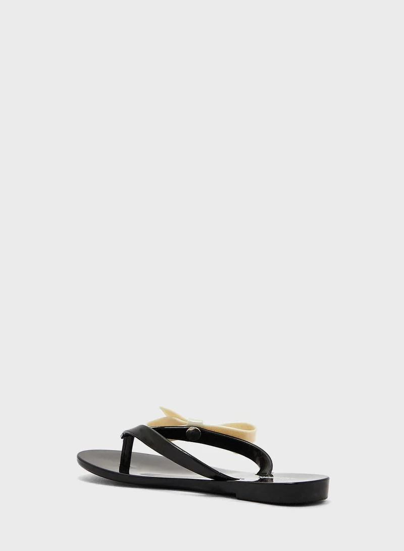 Mini Melissa Kids Harmonic Sweet Flip Flops