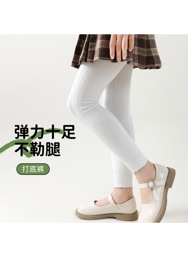 Fenton girls' Stretchy Leggings - Lightweight Spring/autumn Versatile Wear - Image 3