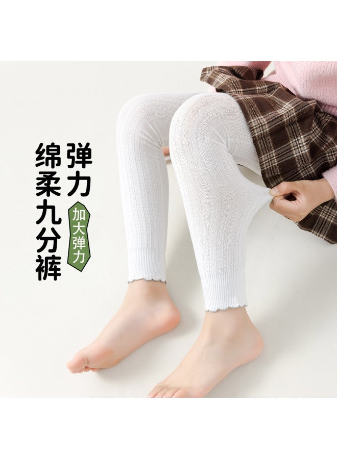 Fenton girls' Stretchy Leggings - Lightweight Spring/autumn Versatile Wear - Image 4