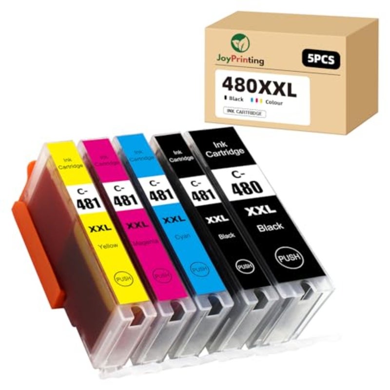 480XXL 481XXL خراطيش الحبر لكانون Pixma TS704 TR7540 TR8540 TS6140 TS8140 TS9140 TS9540 TS9541C TS6240 TS6340 TS8240 TS8340 - Image 1