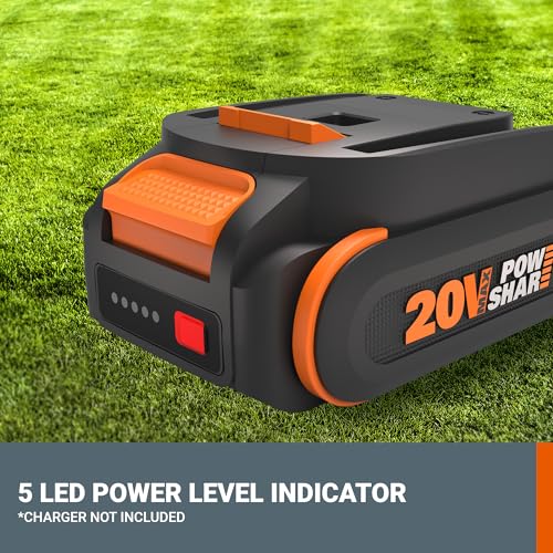 ووركس بطارية WORX 20V PowerShare ليثيوم أيون 2.0 أمبير 2 قطعة WA3669.2 - Image 4