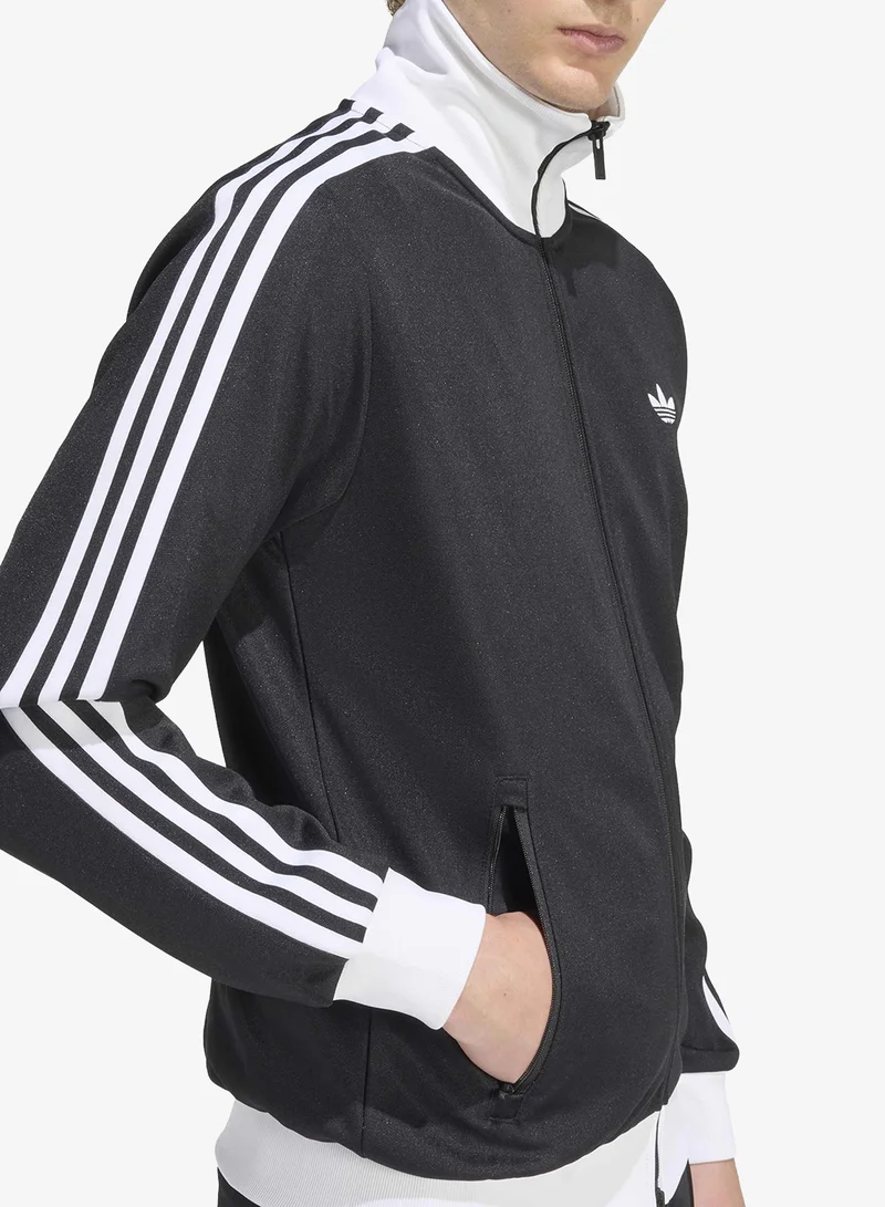 Adidas Originals BLACK Beckenbauer Track Jacket for Men | Best Price UAE