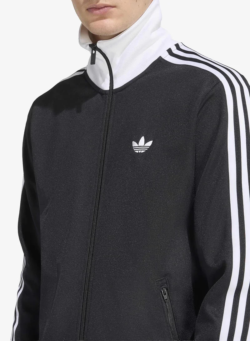 Adidas Originals BLACK Beckenbauer Track Jacket for Men | Best Price UAE