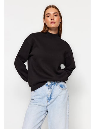 Sweatshirt - Black - Loose Fit - pzsku/Z568A1282160F646BEE53Z/45/_/1730941484/0e4356a6-8f7b-416f-a561-d09537c1dd77
