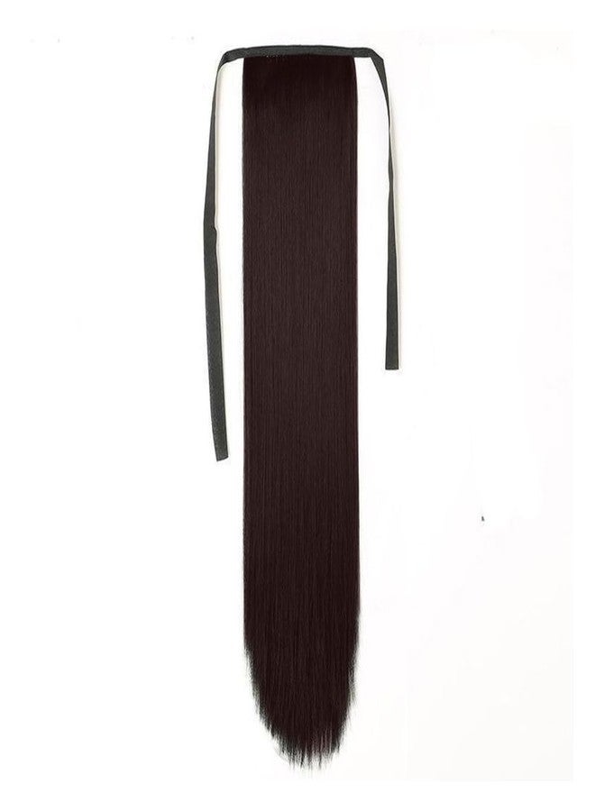 BLUSHIA Silky Soft Ribbon Hair Extensions And Wigs Women Straight Hair Extension For Girls To Increase Hair Volume Brown - Image 3