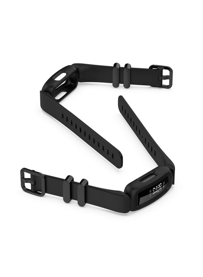 Captaintech 3-Pack Durable Silicone Replacement Bands for Fitbit Ace Kids – Navy, Gray & Black Adjustable Straps  - Image 4
