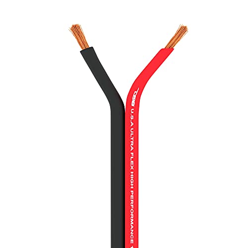 DS18 SW-12GA-100RB 12-GA Ultra Flex Speaker Wire Red and Black 100FT - Speaker Cable for Audio Applications - Image 4