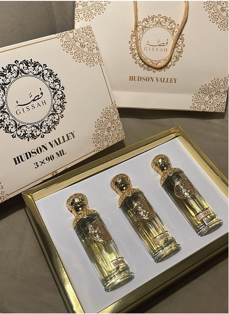 قصة مجموعة عطور قصة مكونة من 3 قطعة 90مل 