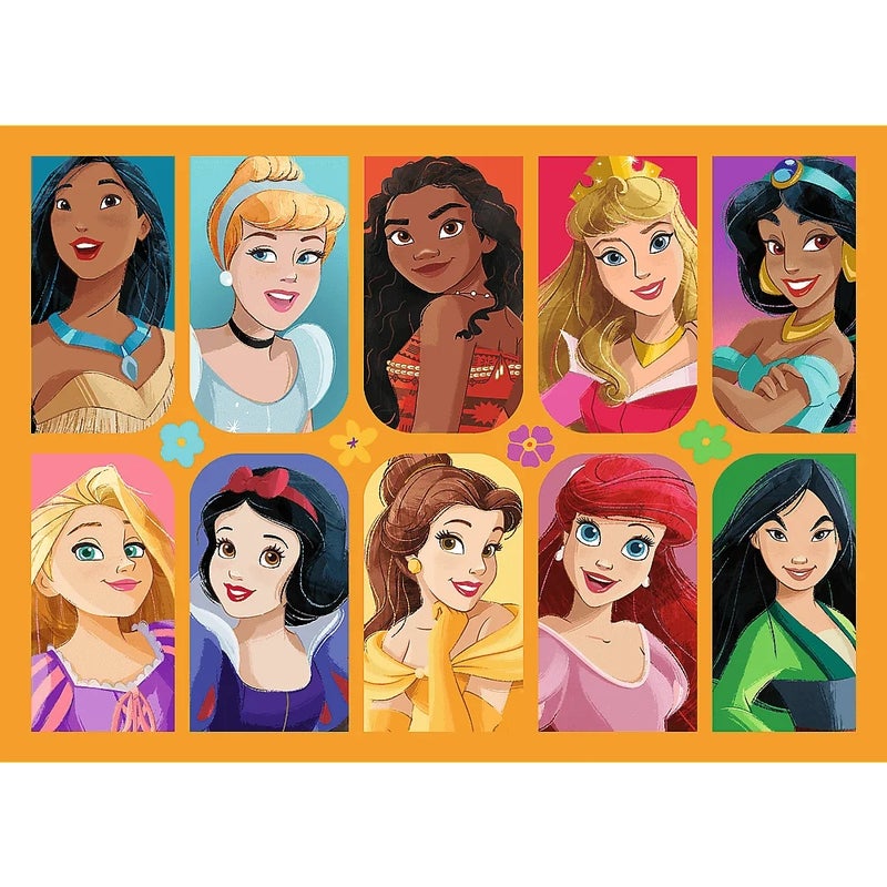 Trefl - Disney princess 4 In 1 Puzzle 54+48+35+70 Pieces - 34651 - Image 2