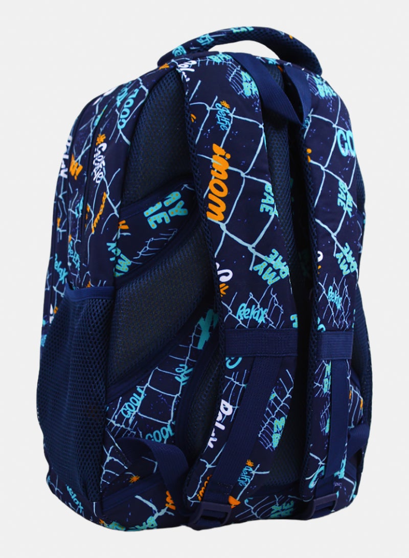 Migo Relax Backpack 18 Inches – Navy - Image 2