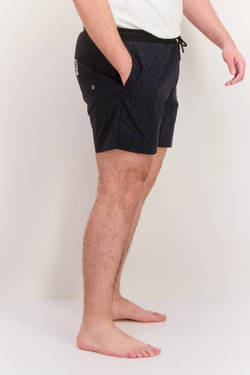 Ufc Men All Over Print Board Shorts, Black - Image 2