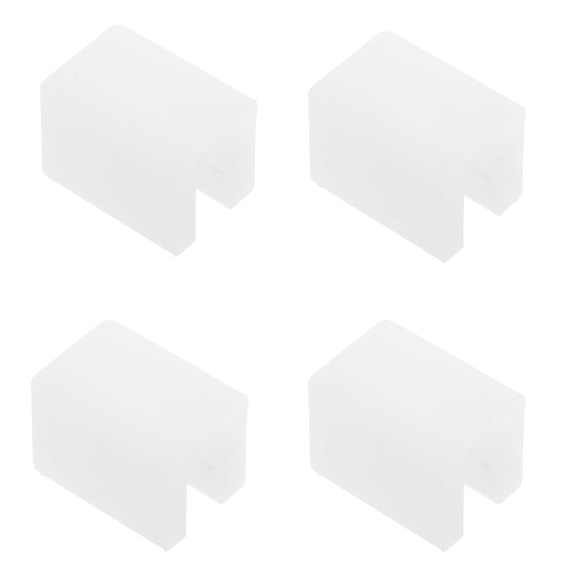 4Pcs Clear Silicone Corner Protectors Childproof Cabinet Locks Safety Guards for Furniture Edge Protection - Image 2