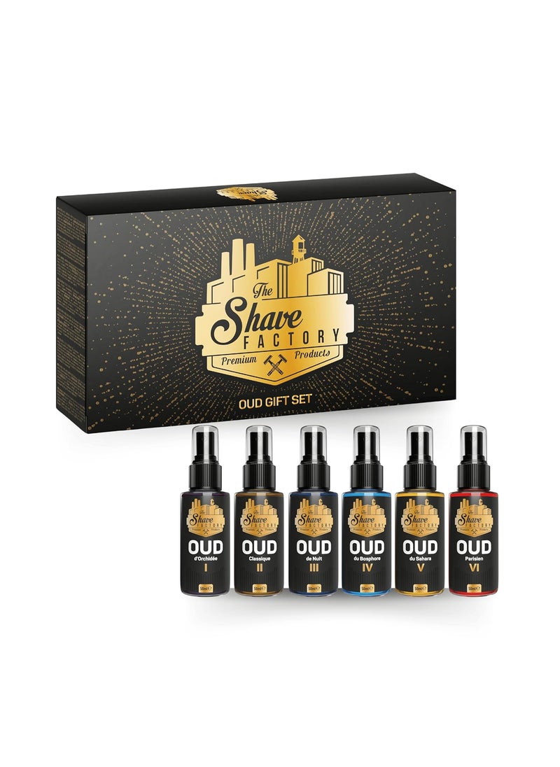 the shave factory the shave factory After Shave Cologne Gift Series Oud Set 