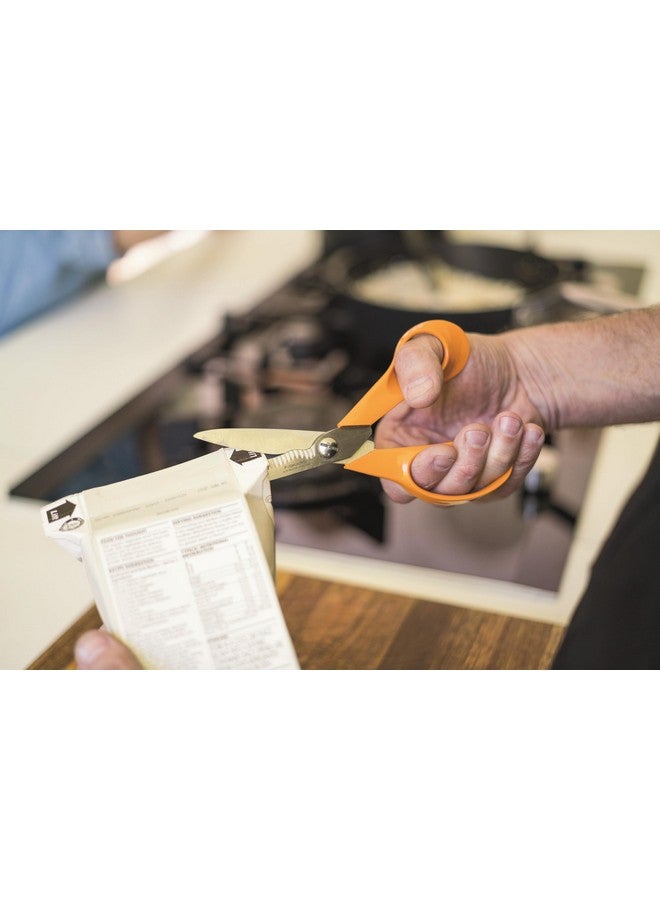 Fiskars Kitchen Scissors, Total Length: 18 cm, Quality Steel/Synthetic Material, Classic, 1000819 - Image 4