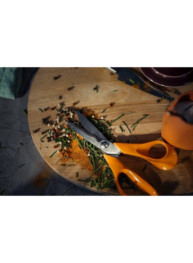 Fiskars Kitchen Scissors, Total Length: 18 cm, Quality Steel/Synthetic Material, Classic, 1000819 - Image 3