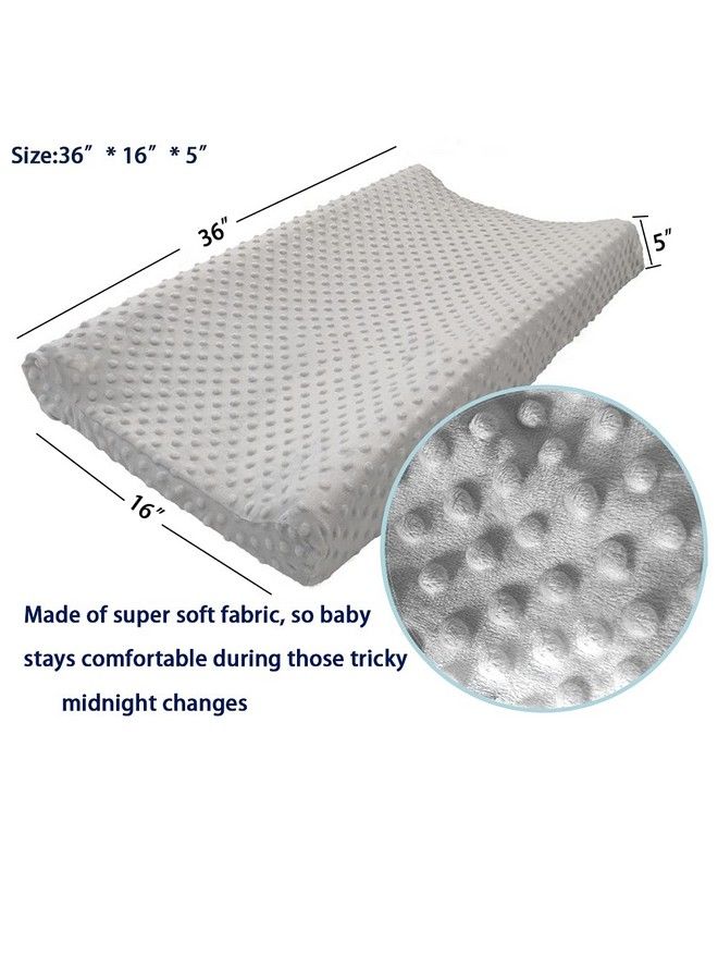 iEvolve Changing Pad Cover Ultra Soft Minky Dots Changing Table Cover Breathable Changing Table Sheet Diaper Changing Pad Cover For Baby Boys Girls (Black) - Image 3
