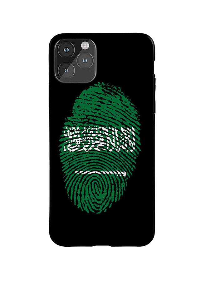 NIBEMINENT Protective Case Cover For Apple iPhone 11 Pro Max Saudi Finger Black