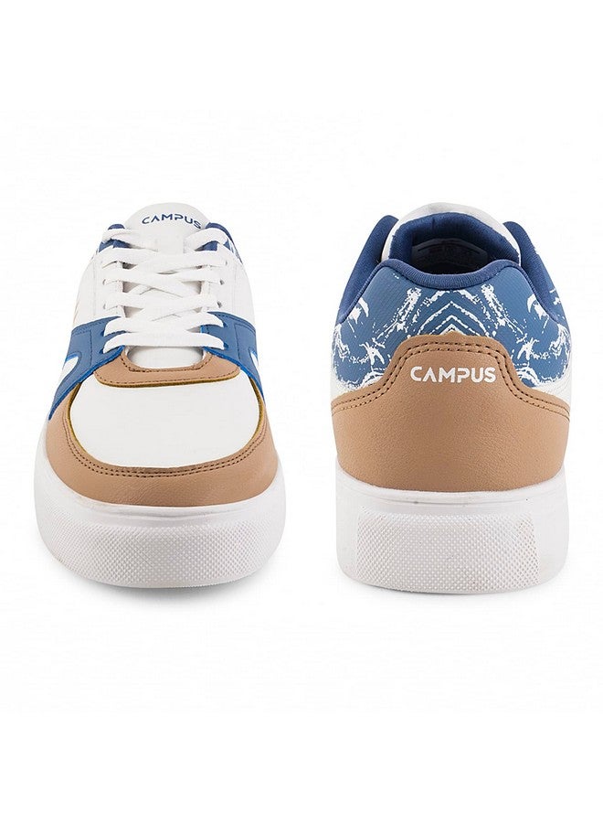 كامبس حذاء رياضي للرجال من Campus OG-04 باللون الأبيض/البيج - 8UK/India OG-04 - Image 3