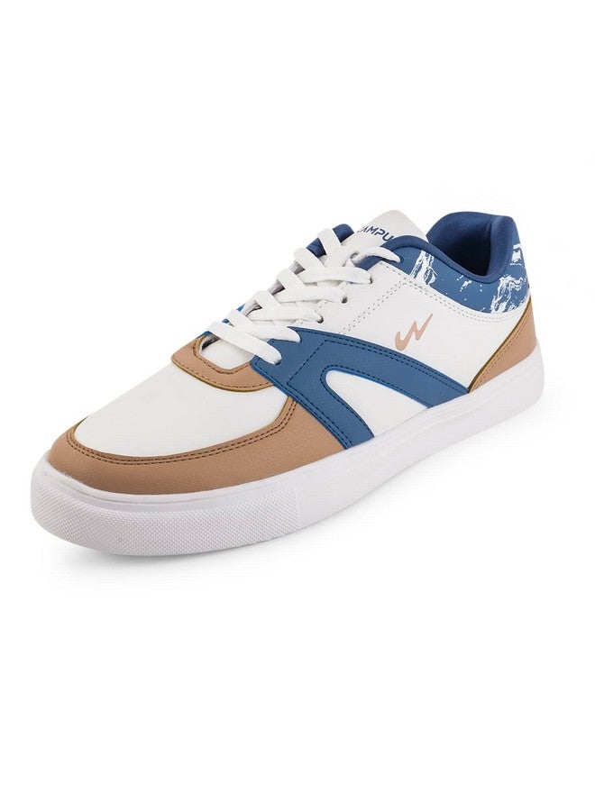 كامبس حذاء رياضي للرجال من Campus OG-04 باللون الأبيض/البيج - 8UK/India OG-04 - Image 1