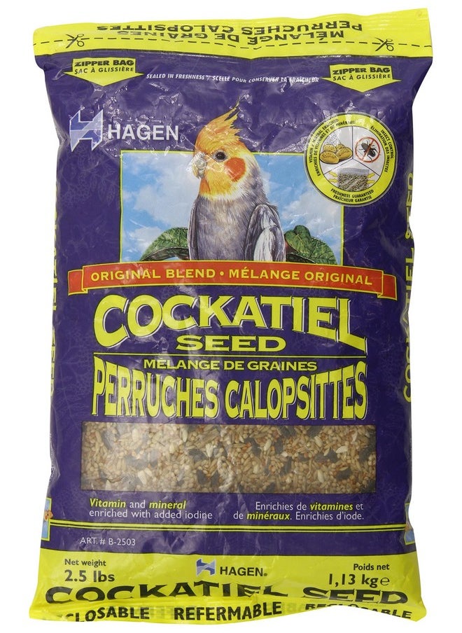 HAGEN - Hagen Cockatiel Staple Vme Seed, 2-1/2-Pound - Image 1