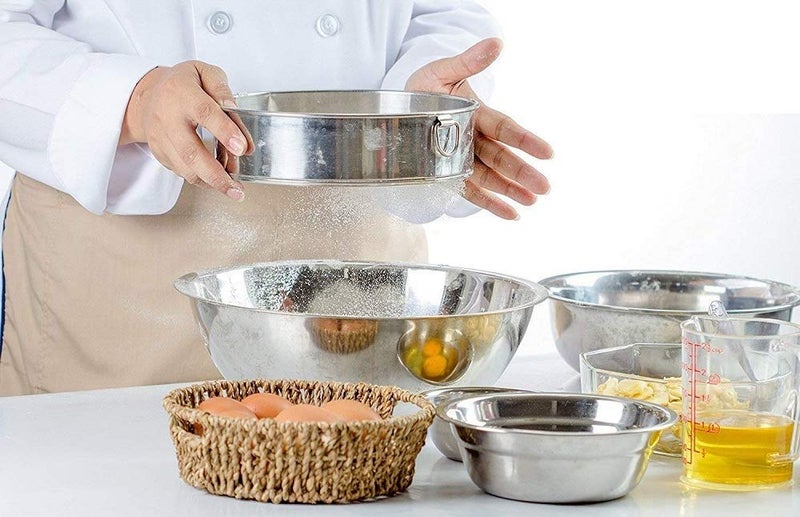 Kytaste Stainless Steel Sieve Atta ChalniJaali Channi - Image 5