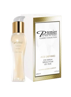 Premier by Dead Sea Premier Premier Dead Sea Classic Eye Serum Hypoallergenic Age Defying Helps Minimize Wrinkles Dark Circles Sagging Skin Reduce Bags With Vitamins A & E 1.2 Fl.Oz  - Image 1