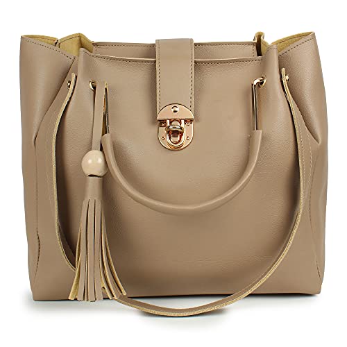 DANIEL CLARK Women's Stylish Handbags Combo (Set of 3) (Beige) - Image 2