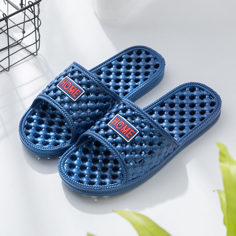 Comfortable Non-Slip Home Shoes Navy blue 