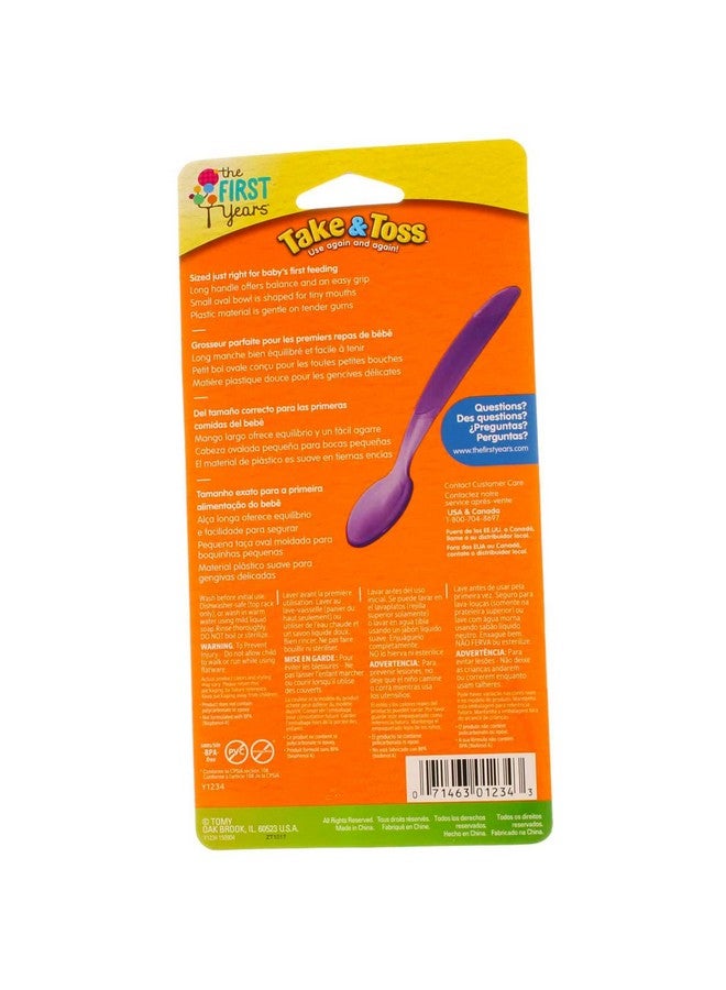 the FIRST years First Years Take & Toss Infant Spoons 12ct - Image 3
