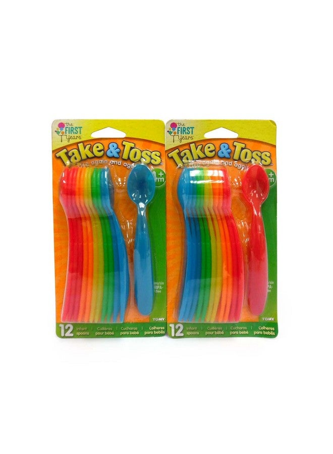the FIRST years First Years Take & Toss Infant Spoons 12ct - Image 5