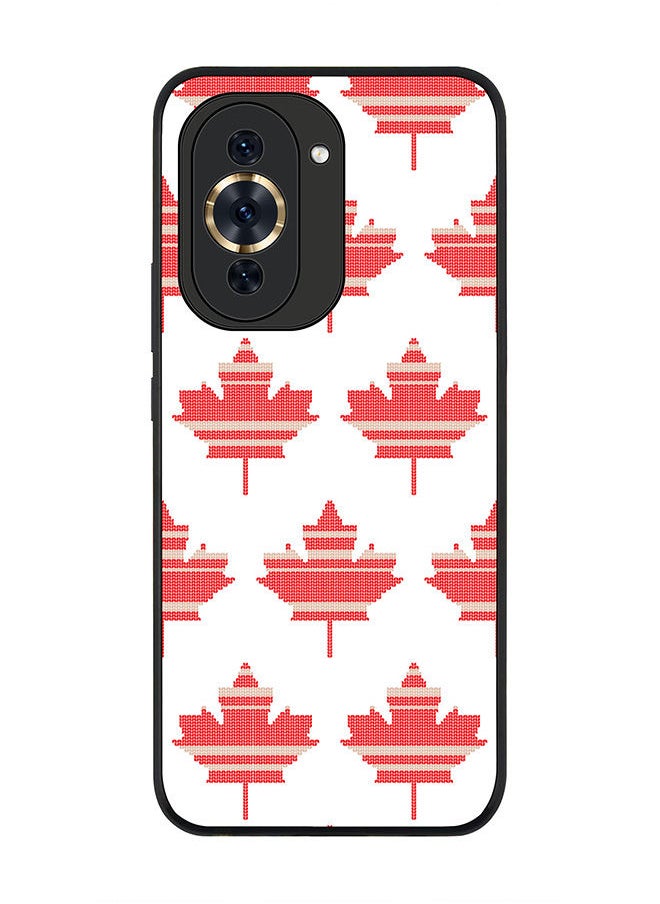 Stylizedd Rugged Black edge case for Huawei nova 10 4G Slim fit Soft Case Flexible Rubber Edges Anti Drop TPU Gel Thin Cover -  Maple Mitten  - Image 1