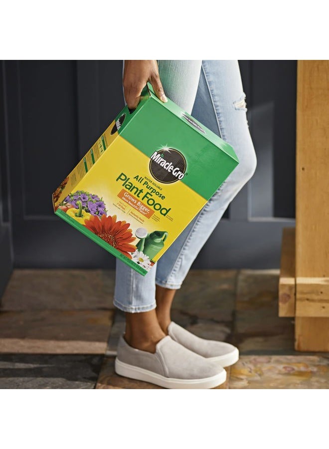 Miracle-Gro Water Soluble All Purpose Plant Food, Plant Fertilizer for Indoor or Outdoor Plants, Roses, Flowers, Houseplants, Vegetables and Trees, 10 lb. - Image 4