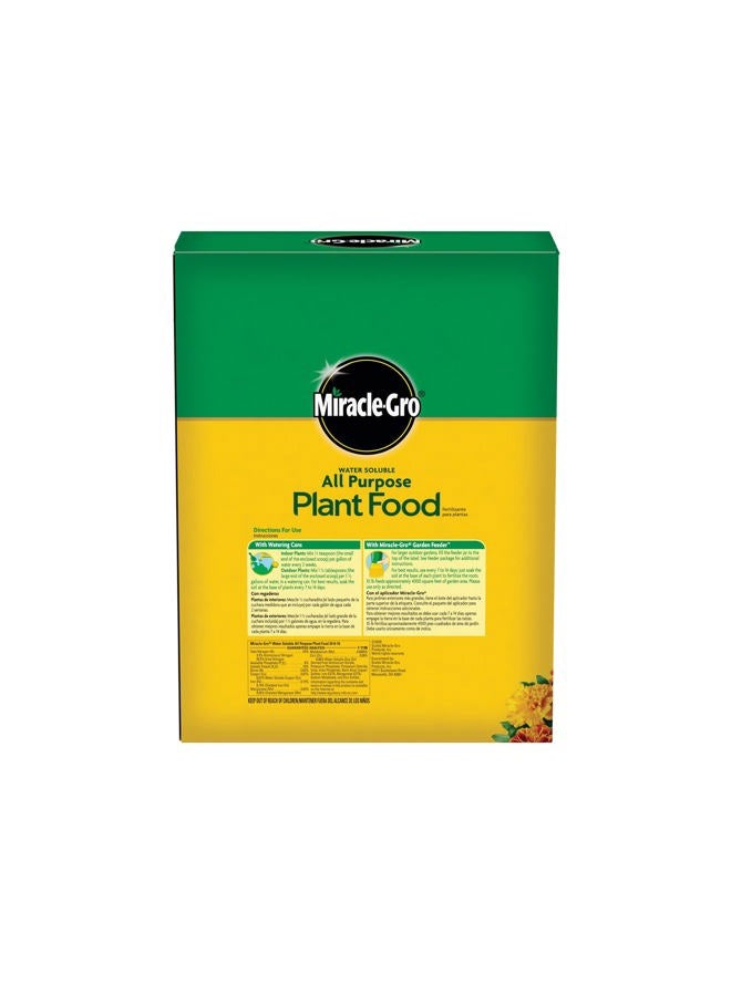 Miracle-Gro Water Soluble All Purpose Plant Food, Plant Fertilizer for Indoor or Outdoor Plants, Roses, Flowers, Houseplants, Vegetables and Trees, 10 lb. - Image 2