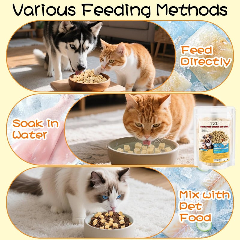 TZL Natural Dried Interactive Cat Toys for Indoors, Edible Cat Chew Toys for Teeth Cleaning 50g - Image 2