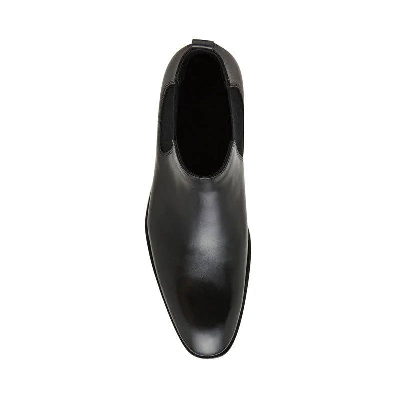 STEVE MADDEN  Lonnie Black Men's Boots for Men | Best Price UAE