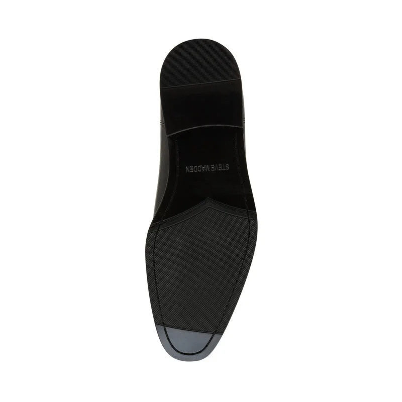 STEVE MADDEN  Lonnie Black Men's Boots for Men | Best Price UAE