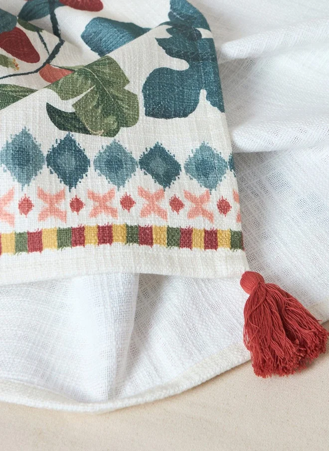 Chumbak  Wild Bloom Throw, 50"x60" | Lost in Paradise  | Best Price UAE