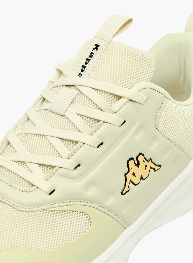 كابا Mens Textured Lace-Up Sports Shoes with Pull Tabs