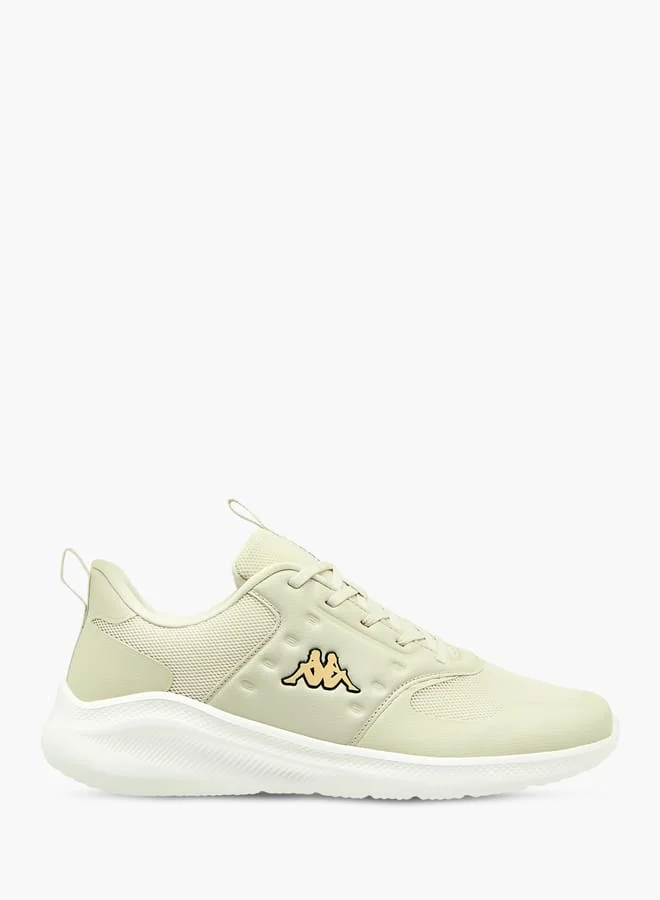 كابا Mens Textured Lace-Up Sports Shoes with Pull Tabs