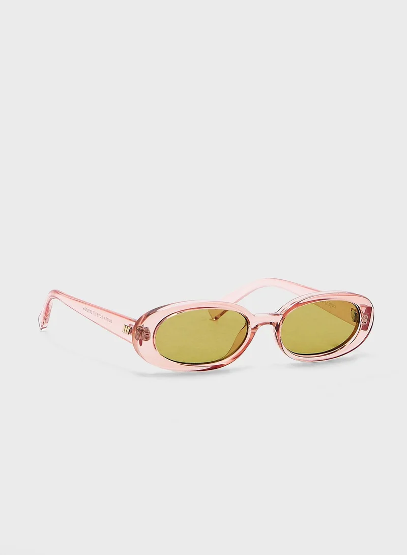 Le Specs Outtalove Shape Sunglasses