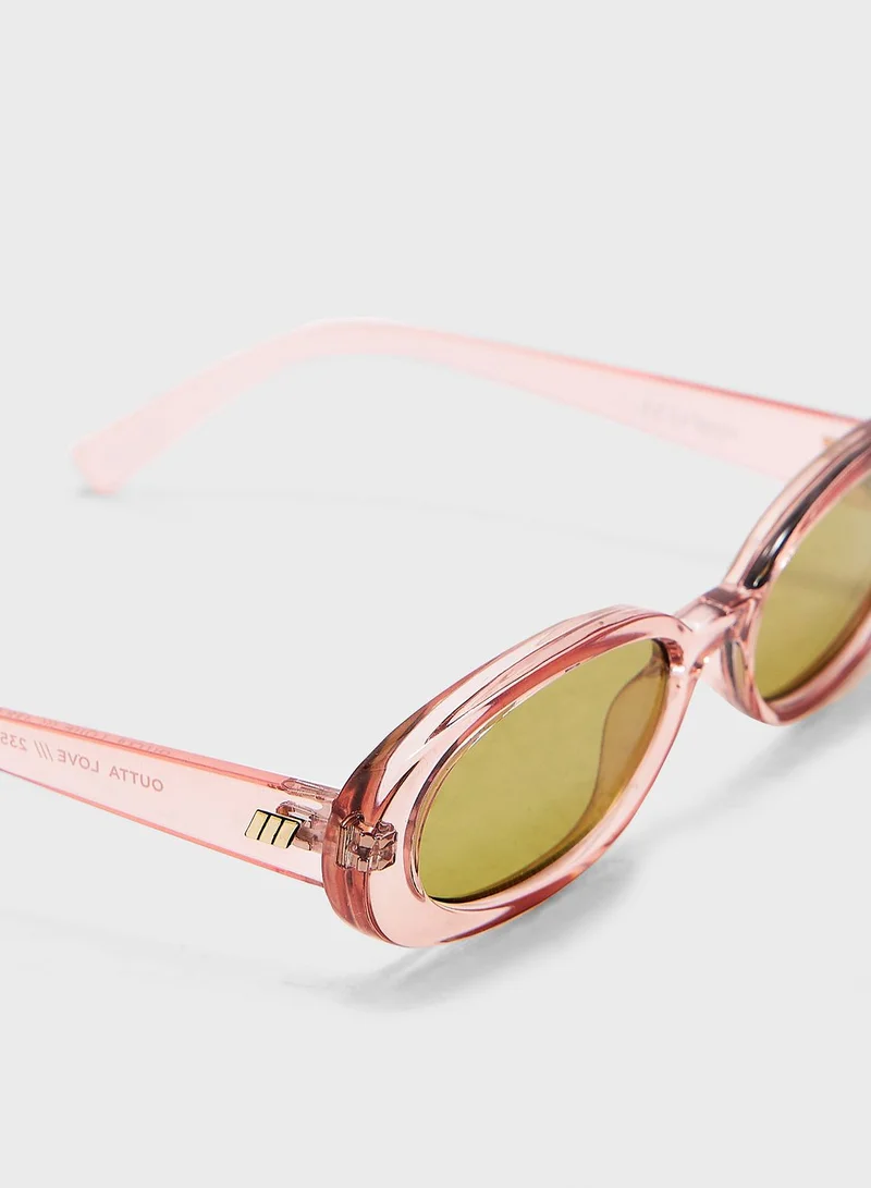 Le Specs Outtalove Shape Sunglasses