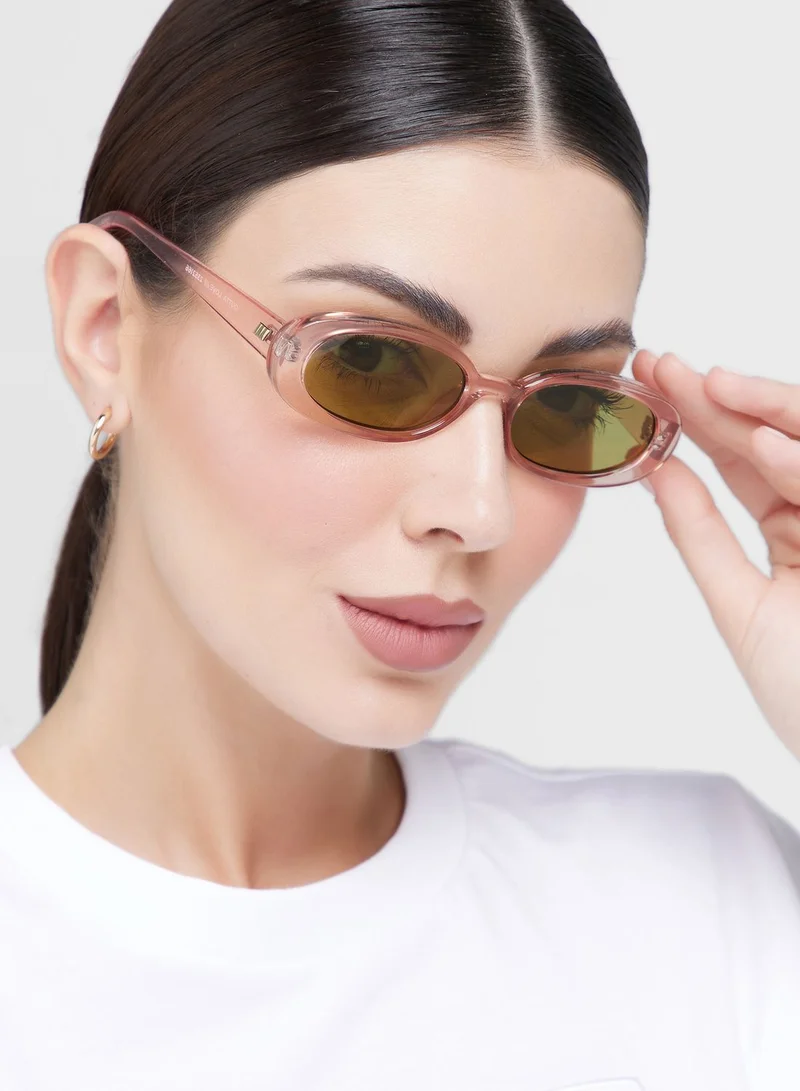 Le Specs Outtalove Shape Sunglasses