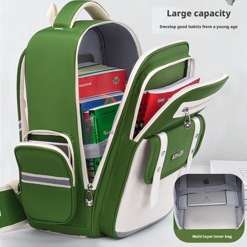 Cloud Backpack for Kids Grades 1-6, Large Capacity, Lightweight - Image 3