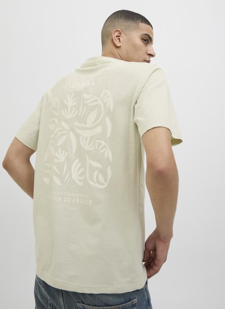 JACK & JONES Jorcanggu Slub Element Back T-Shirt  - Image 2