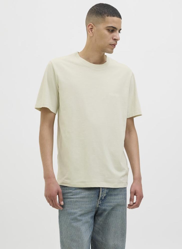 JACK & JONES Jorcanggu Slub Element Back T-Shirt  - Image 1