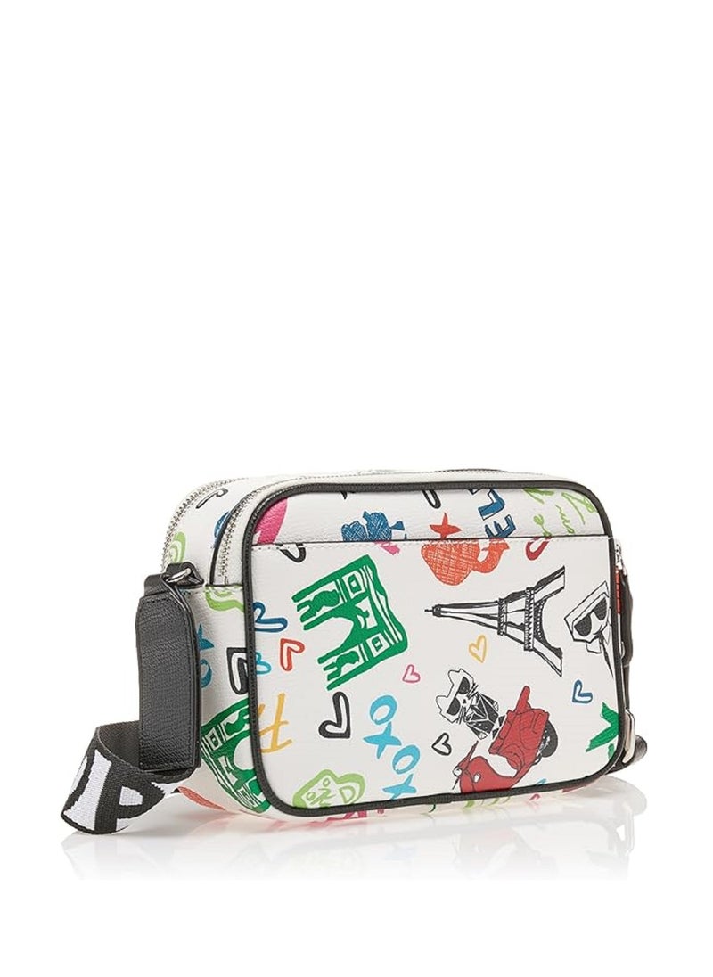 Karl Lagerfeld Paris Karl Lagerfeld Paris Adele Crossbody Handbag  - Image 4