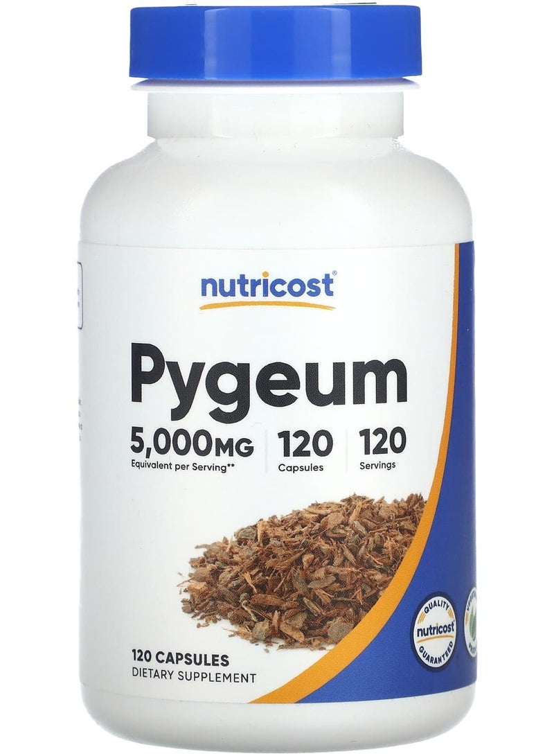 Nutricost Pygeum, 5,000 mg, 120 Capsules