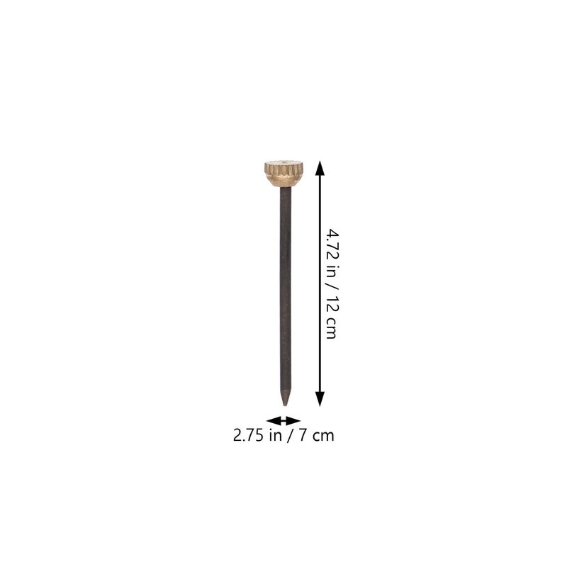 Copper Head Picture Frame Nails 60pcs With Storage Box For Home Photo Hanging On Wood And Drywall - Image 3