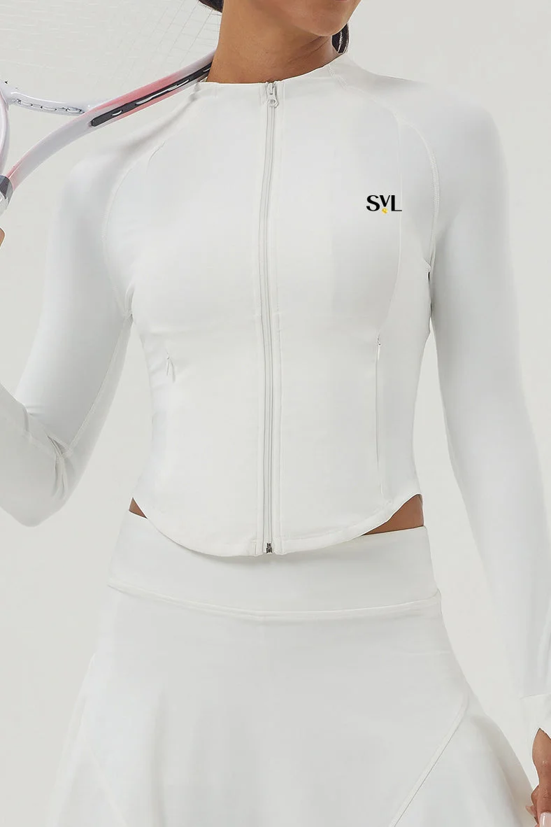 SVL SVL Swan Sway Jacket White