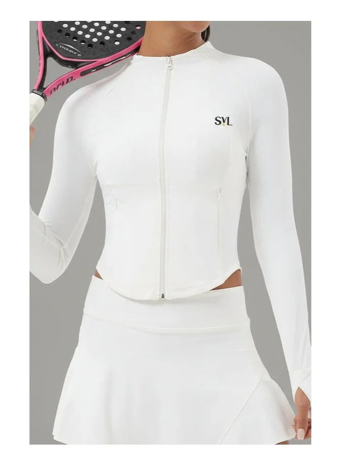 SVL Women's Sports Jacket - White - SVL